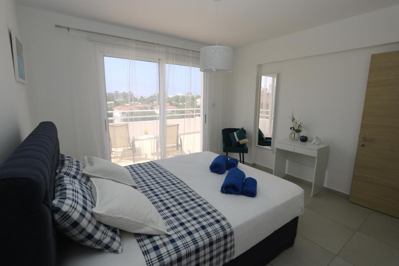 Nissi 3 Amazing Sea View Apartment Agia Napa Exterior foto